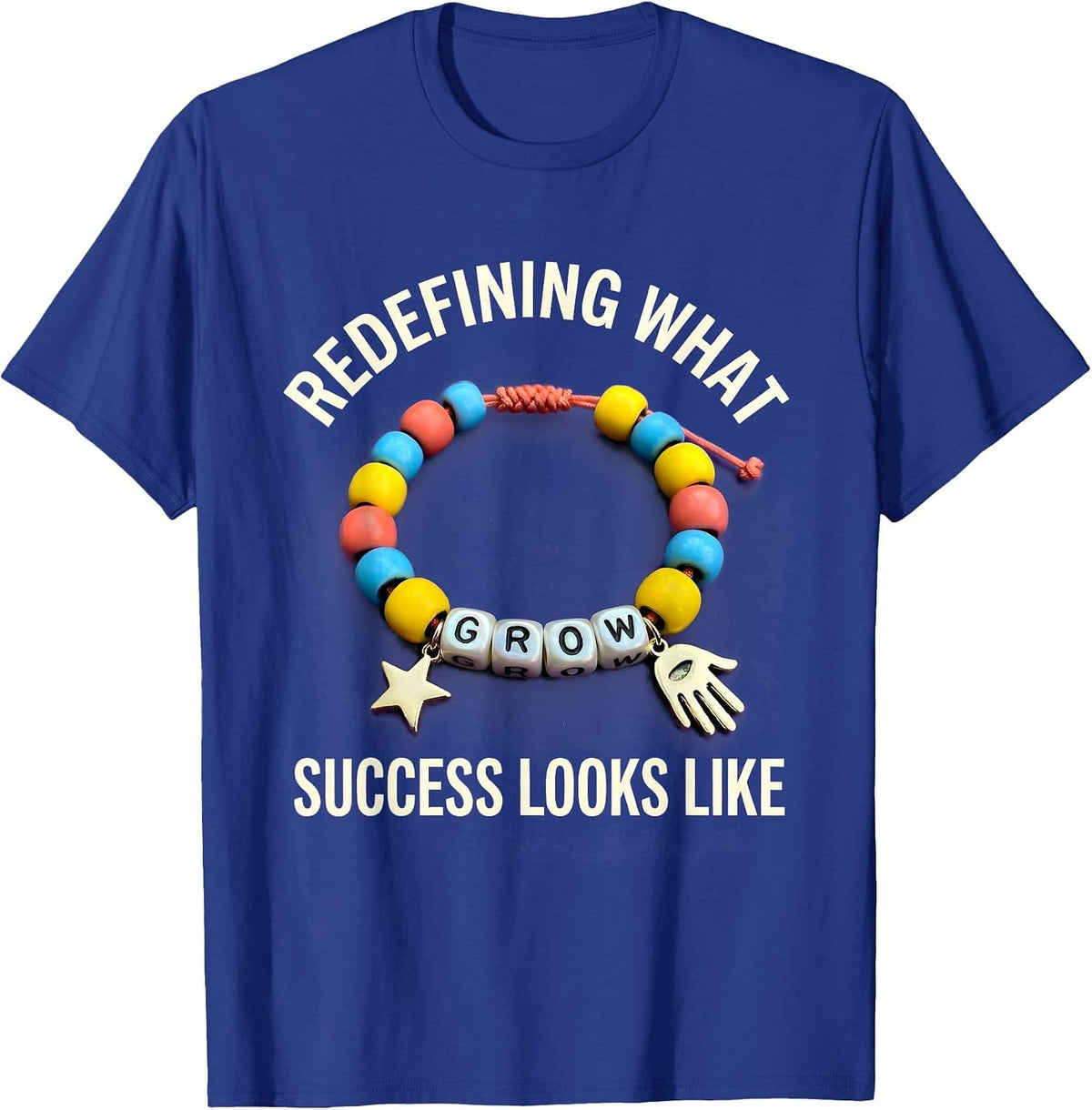 Redefining Success Special Education Teacher Design T-Shirt - Royal Blue