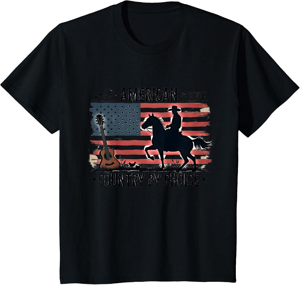 Mademark 4th of July - Men T-Shirt - Black-american By Birth Country By Choice