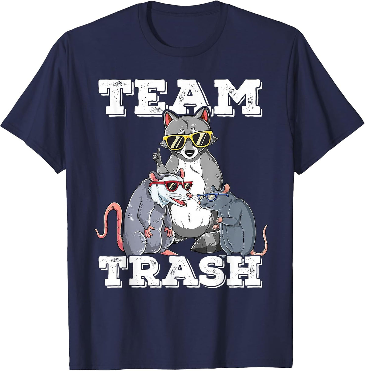 Team Trash T-Shirt - Navy Blue