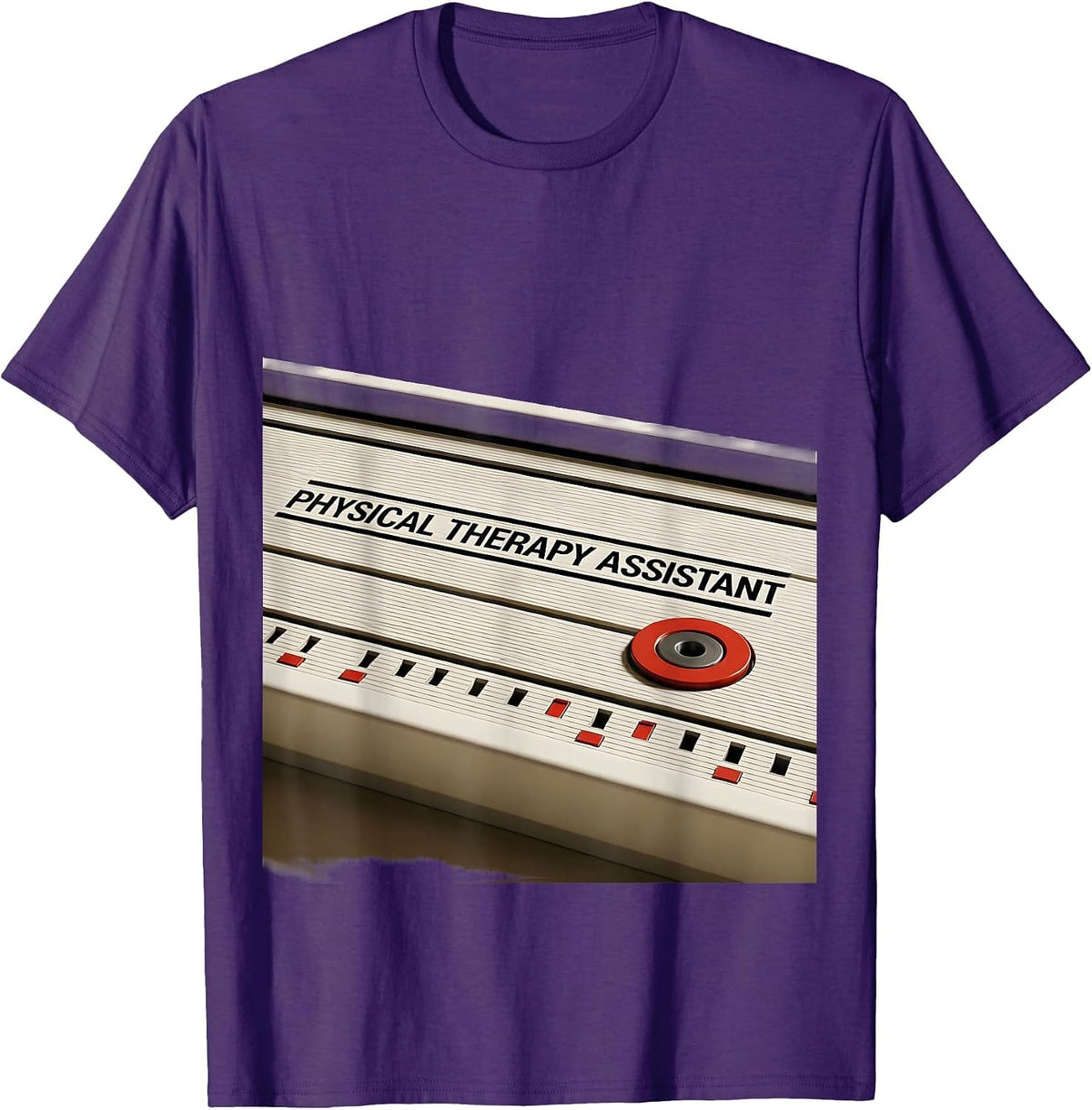 Physical Therapy Assistant Swiss International OT PT T-Shirt - Purple