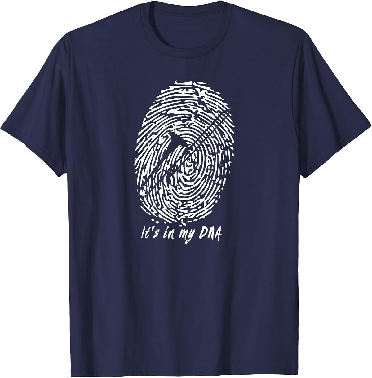 Trombone - It's in My DNA - Trombone Player & Trombonist T-Shirt - Navy Blue
