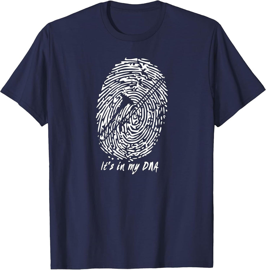 Trombone - It's in My DNA - Trombone Player & Trombonist T-Shirt - Navy Blue