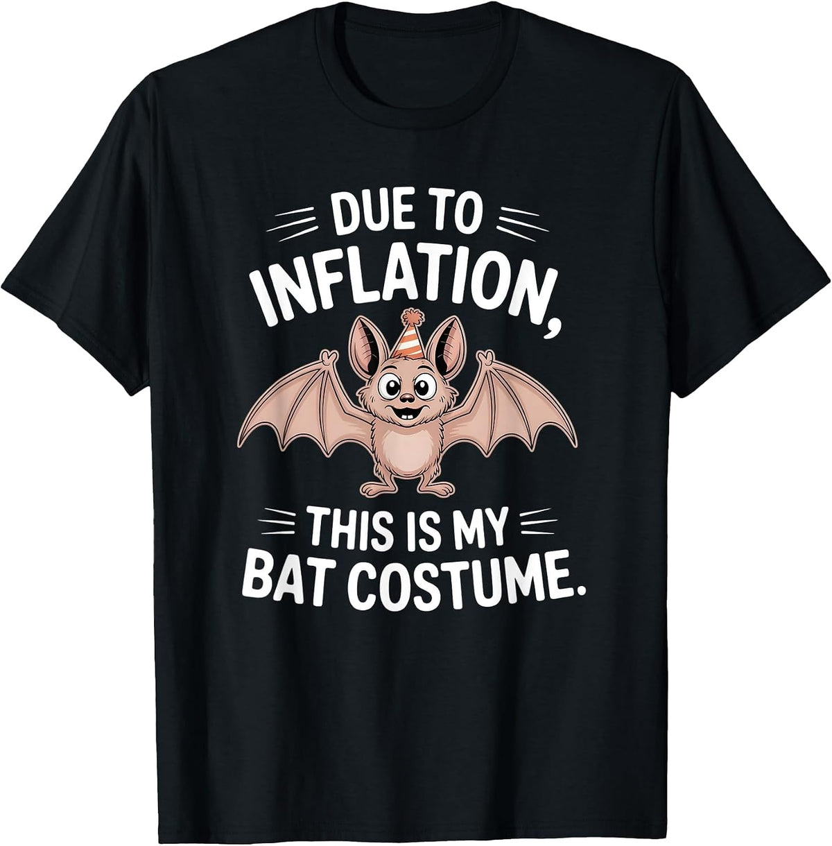 Bat Costume T-Shirt - Black