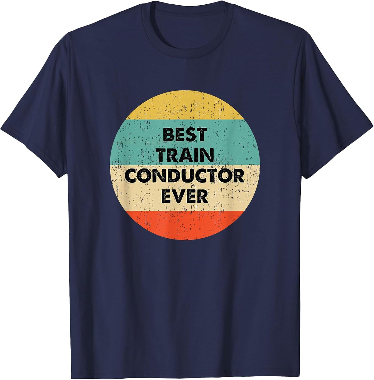 Train Conductor T-Shirt - Navy Blue