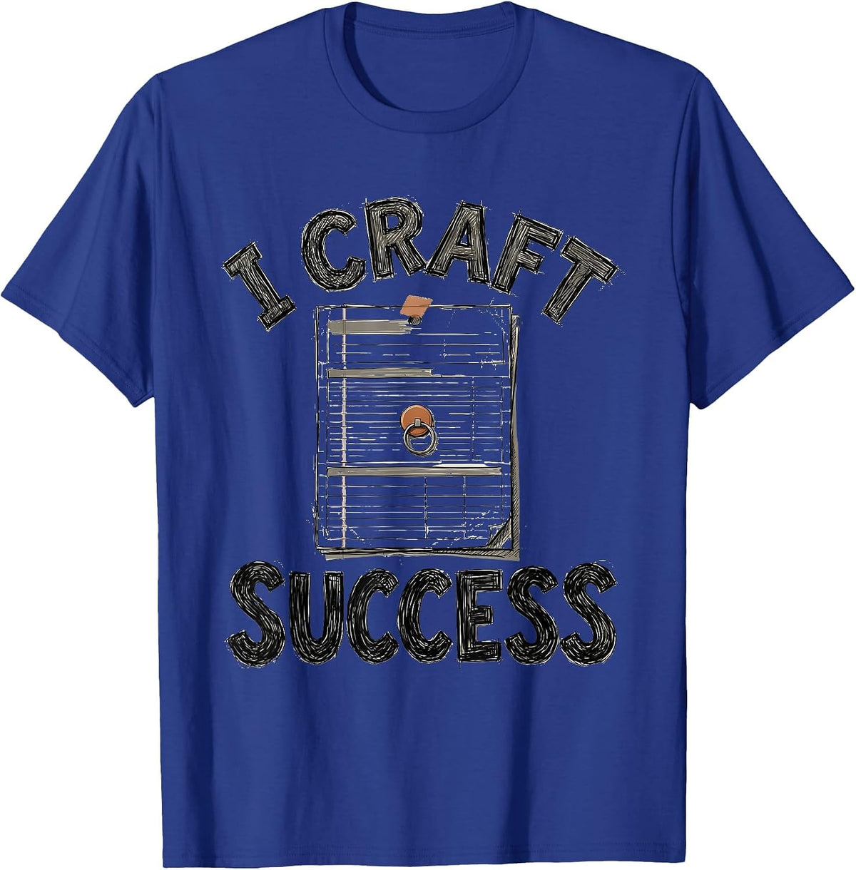 Men's I Craft Success Special Education Teacher SPED ESE Squad T-Shirt - Royal Blue