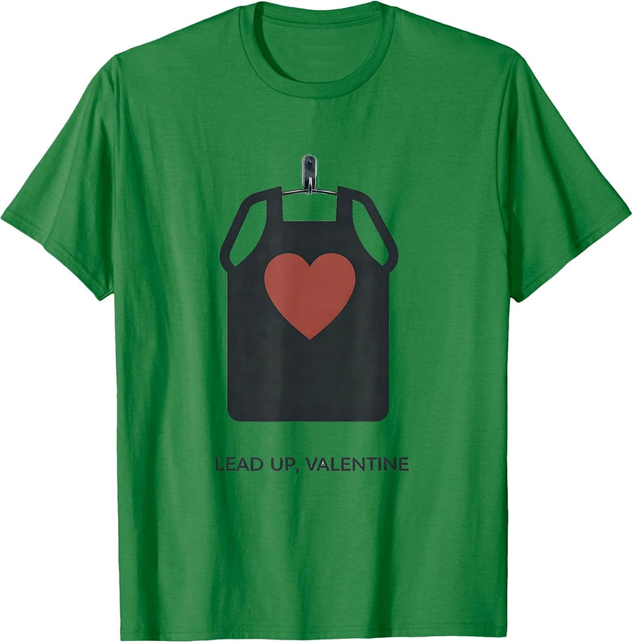 Men's Lead Up Valentine Funny Radiology Tech Skeleton Humor Gift T-Shirt - Kelly Green
