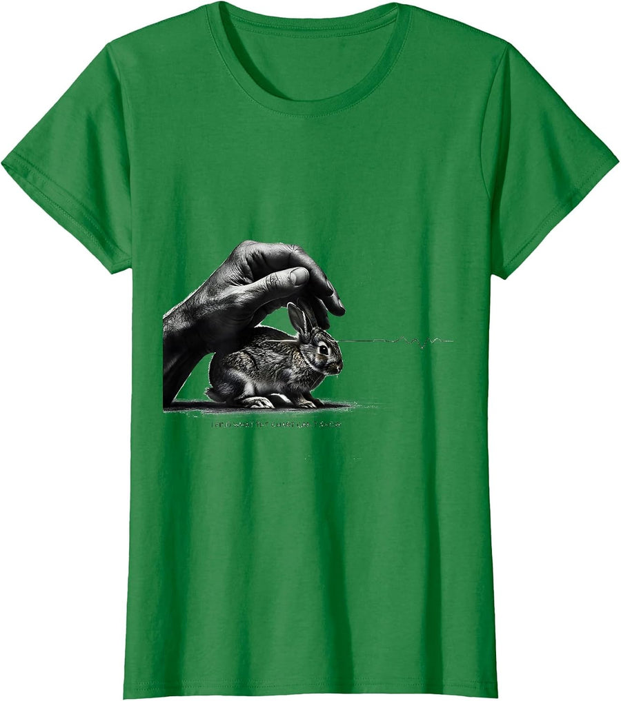 Women's I Find What The Chart Can't Show Funny Veterinarian Vet Tech T-Shirt - Kelly Green