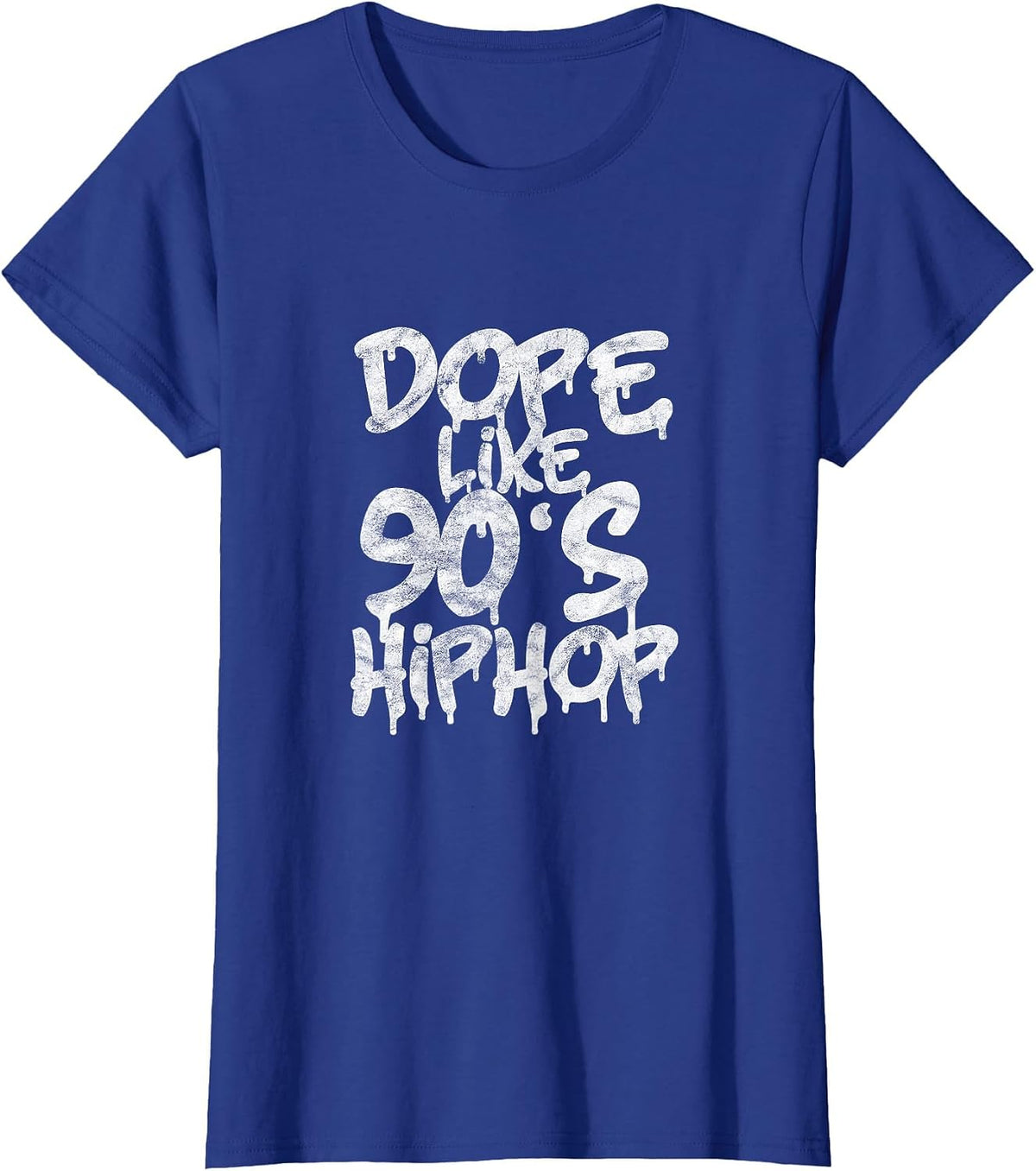 Dope Like 90's Hip Hop Rap Music 1990 Nineties 90's Grunge T-Shirt - Royal Blue