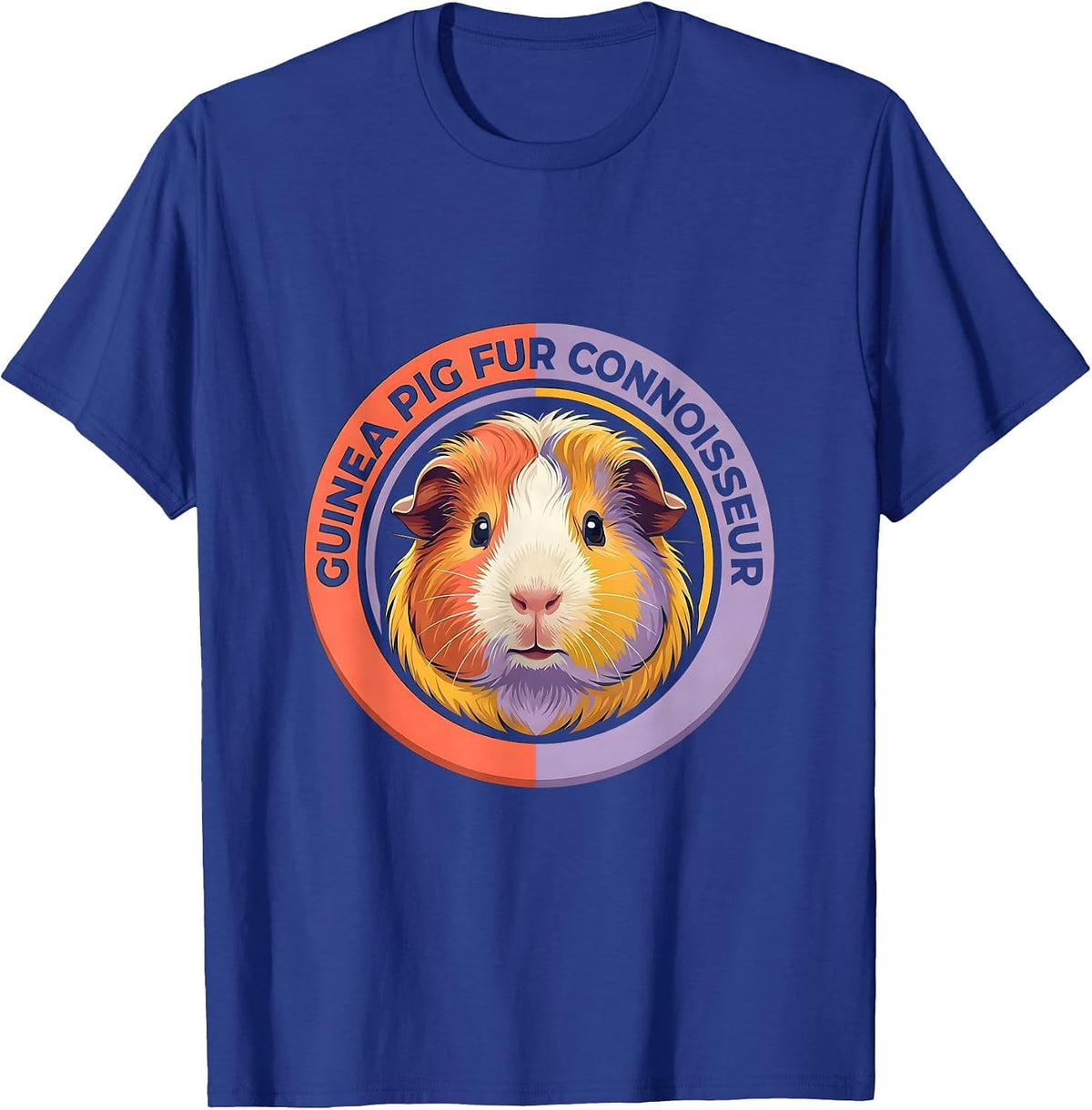 Men's Guinea Pig Fur Connoisseur Funny Cavy Lover Owner Gift T-Shirt - Royal Blue