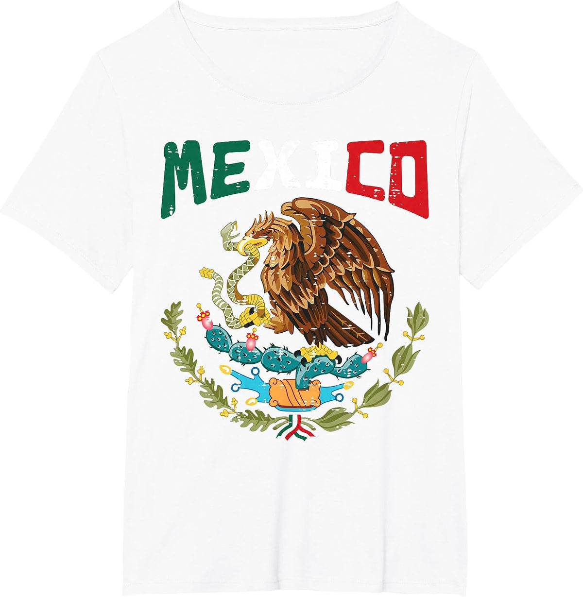 Mexican Independence Day Mexico Women Men Children T-Shirt - White