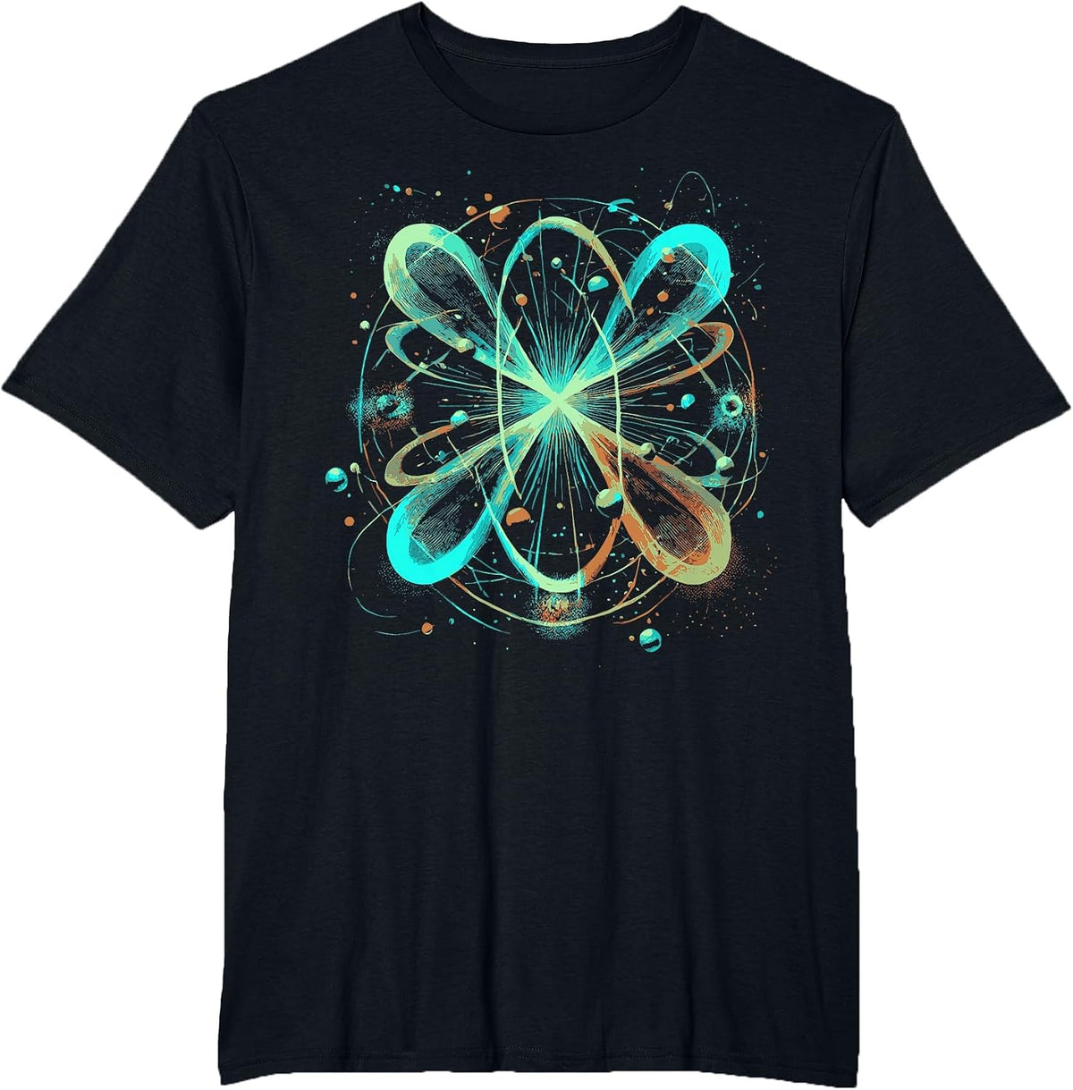 Higgs Boson Physics Quantum Mechanics Science Lover Teacher T-Shirt - Black