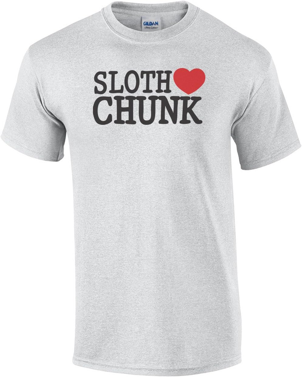 Sloth Love Chunk - Goonies T-Shirt - Grey