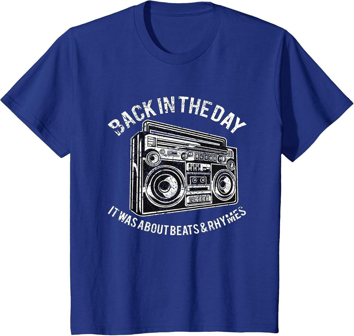 Old School Hip Hop T Shirt T-Shirt - Royal Blue