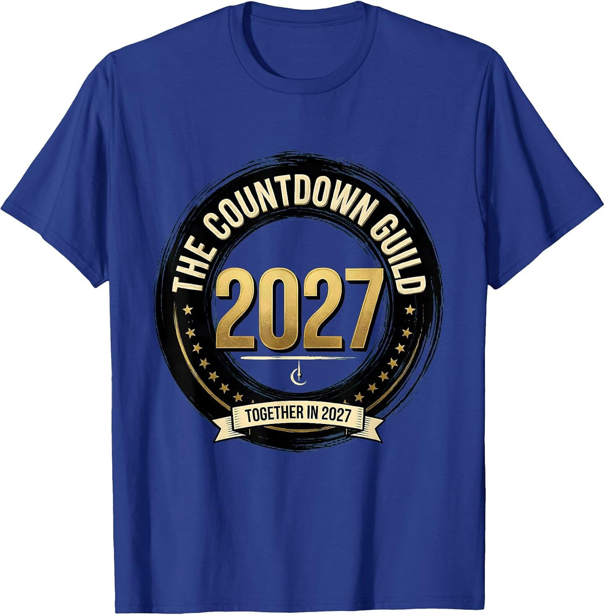 Men's The Countdown Guild Together In 2027 Family Matching New T-Shirt - Royal Blue