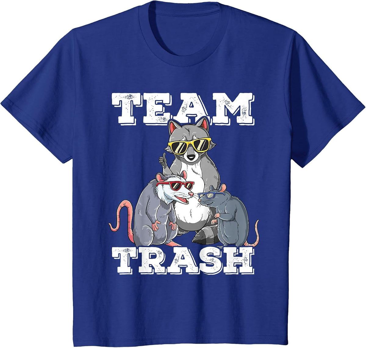 Team Trash T-Shirt - Royal Blue