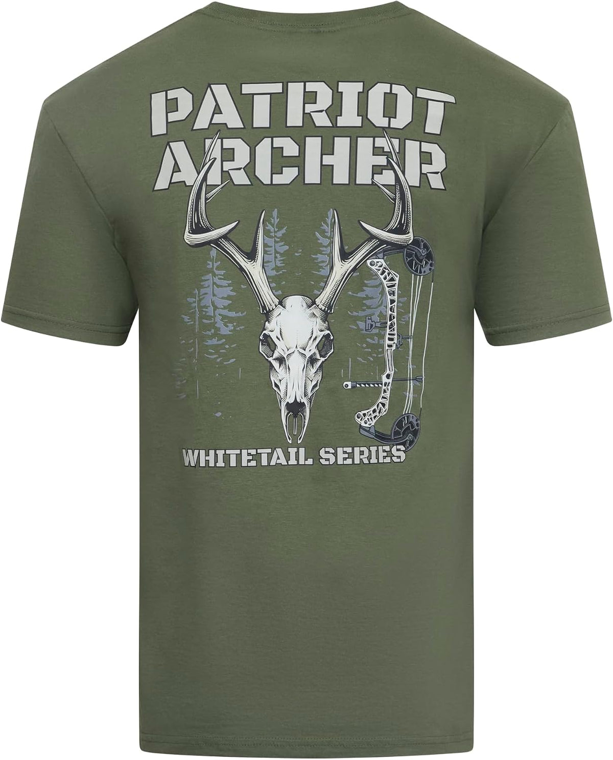 Whitetail Bowhunting Shirt, Deer Hunting Tee for Men - As Pictured