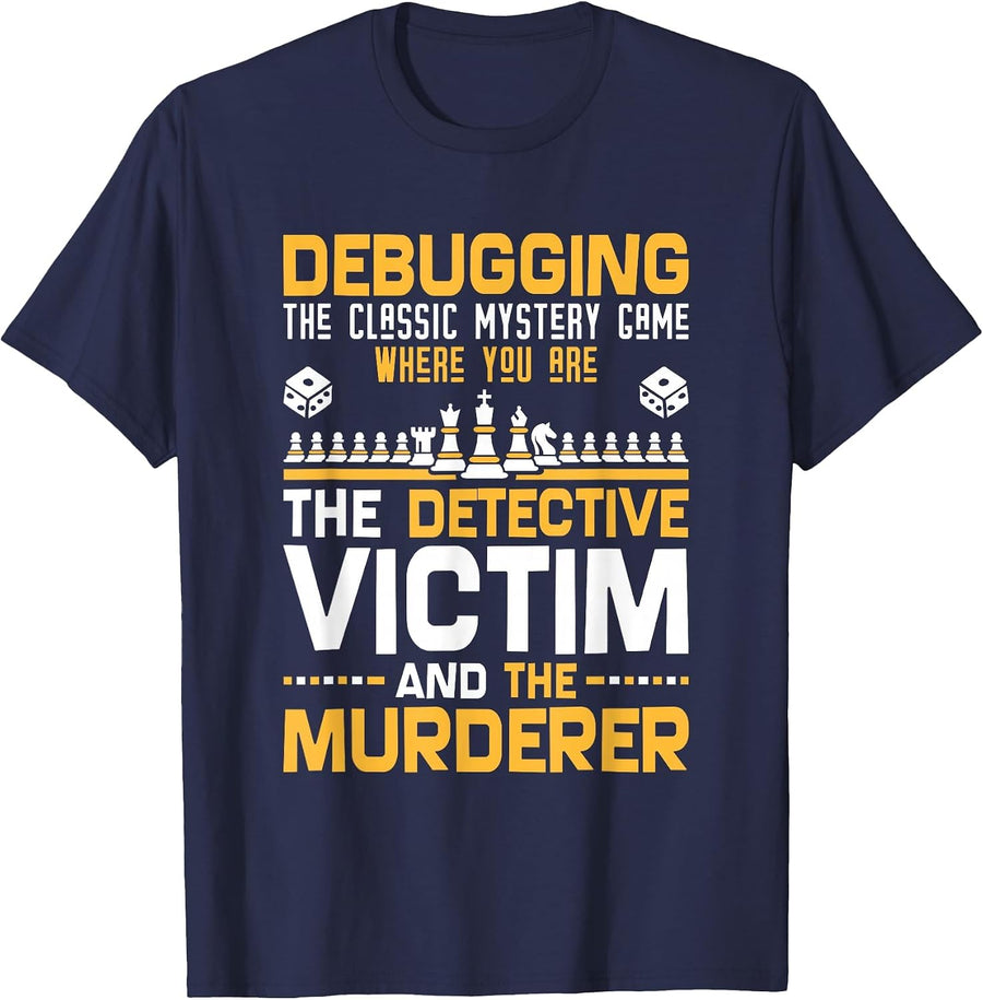 Developer Computer Science - Software Engineer Programmer T-Shirt - Navy Blue