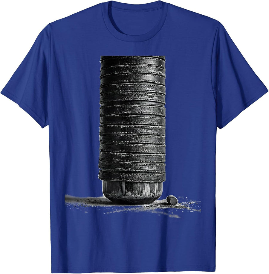 Cue Butt Funny Billiards Player Pool Humor T-Shirt - Royal Blue