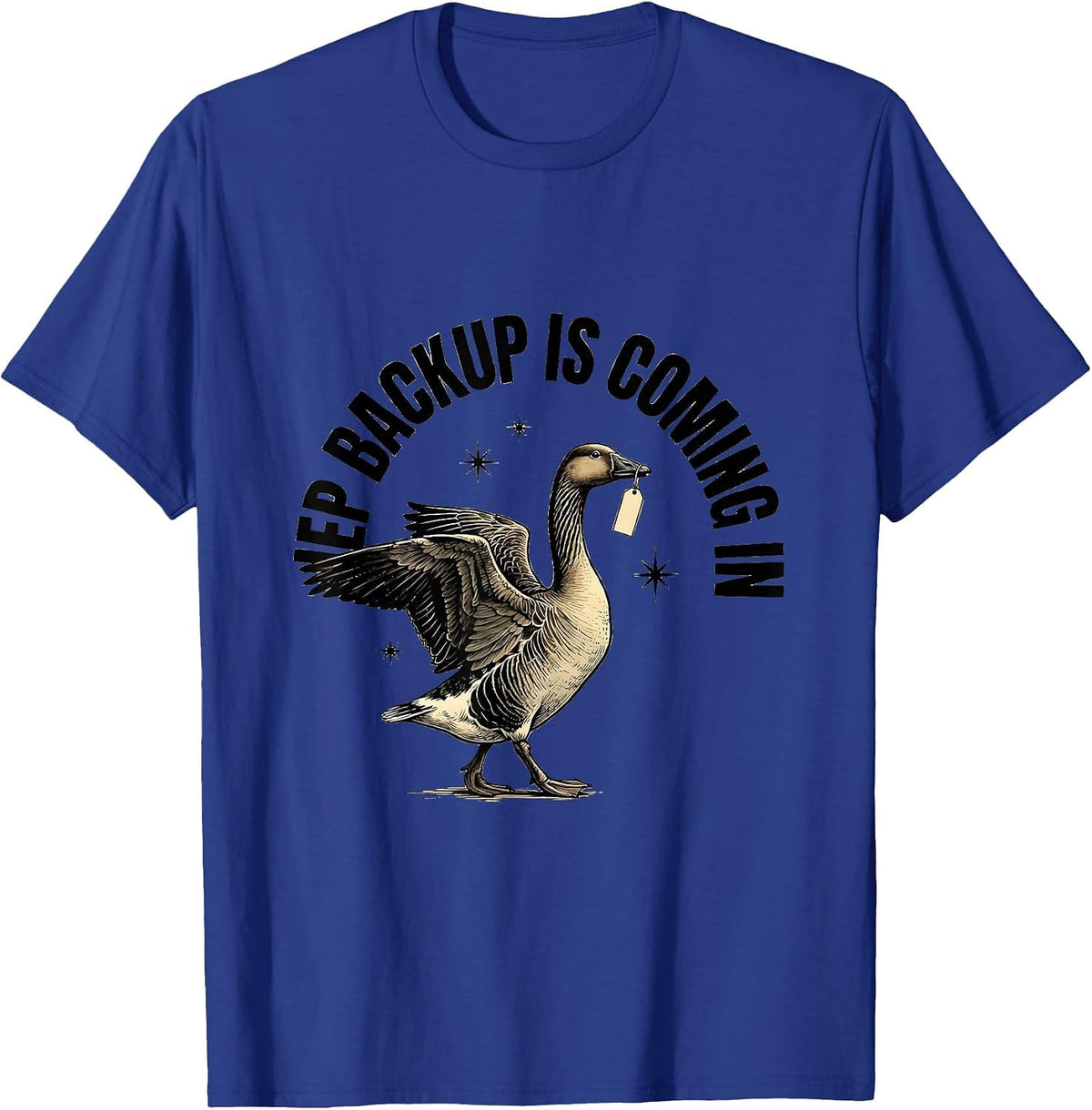 IEP Backup Is Coming In Funny Special Education Teacher Sped T-Shirt - Royal Blue