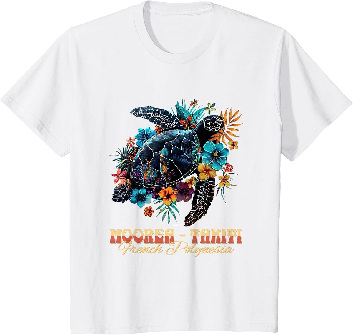 French Polynesia Moorea Tahiti T-Shirt - White