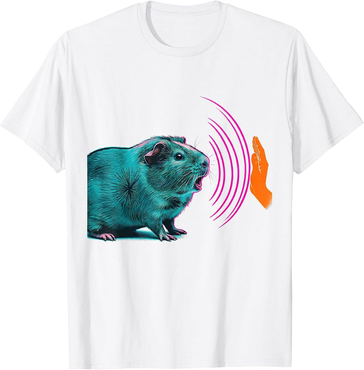 Guinea Pig Pet Lover Humor Cavy Owner Gift T-Shirt - White