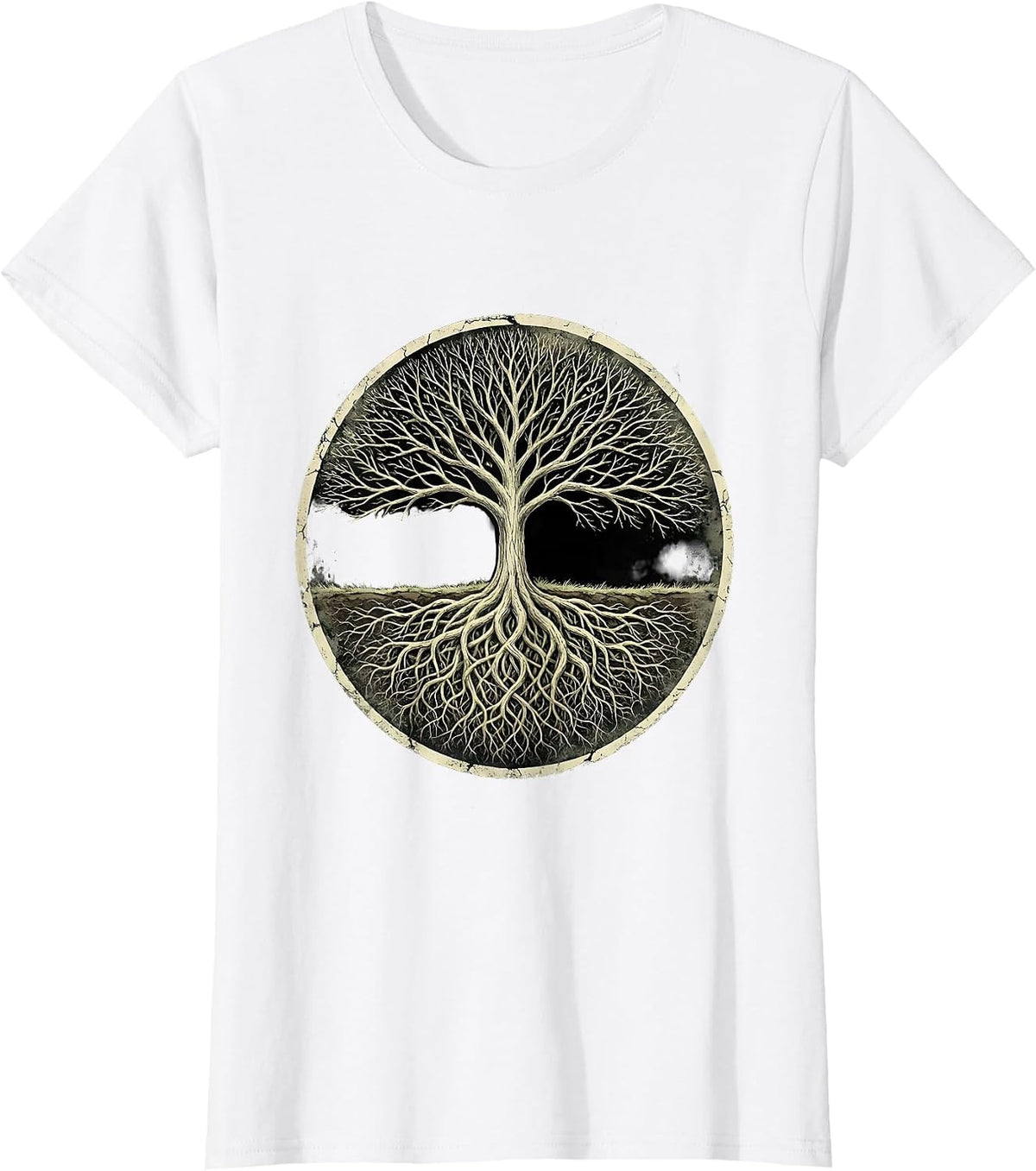 Roots Together Suicide Prevention Awareness Design T-Shirt - White
