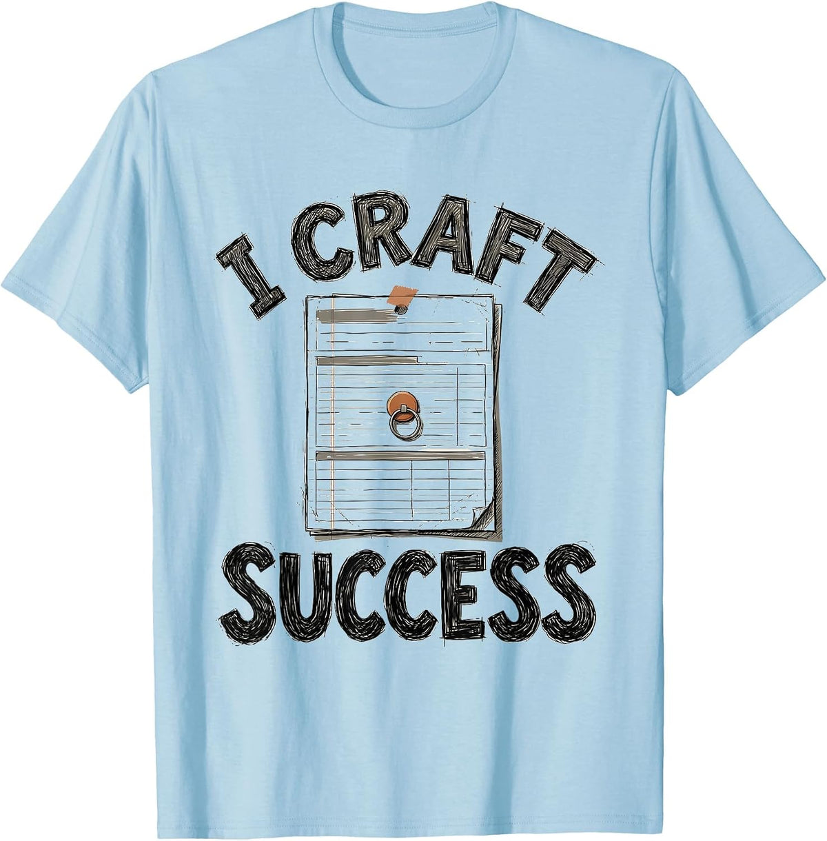 Men's I Craft Success Special Education Teacher SPED ESE Squad T-Shirt - Baby Blue