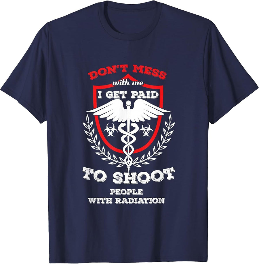 Radiology Technologist X-Ray Technician X-Ray Doctor T-Shirt - Navy Blue