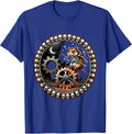 Hamster Running Wheel Launch Into Orbit Funny T-Shirt - Royal Blue