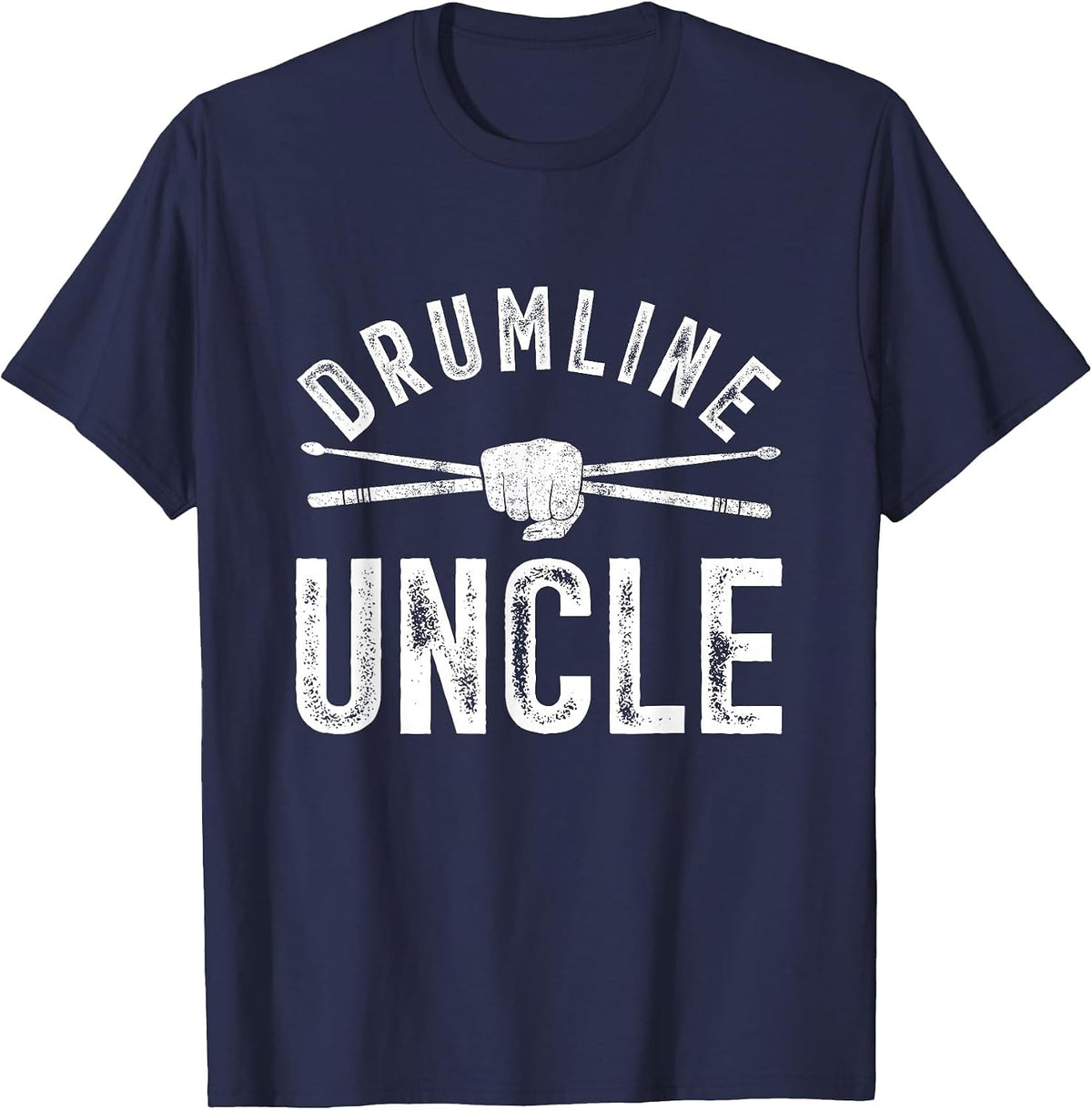 Men's Drumline Uncle Proud Drumline Uncle T-Shirt - Navy Blue