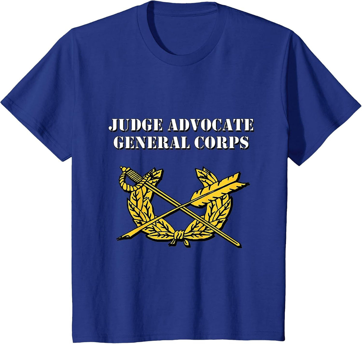 US Army Judge Advocate General Corps Shirt T-Shirt - Royal Blue