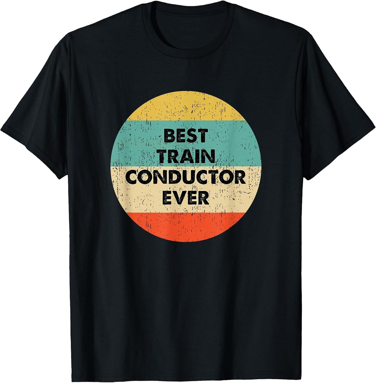 Train Conductor T-Shirt - Black