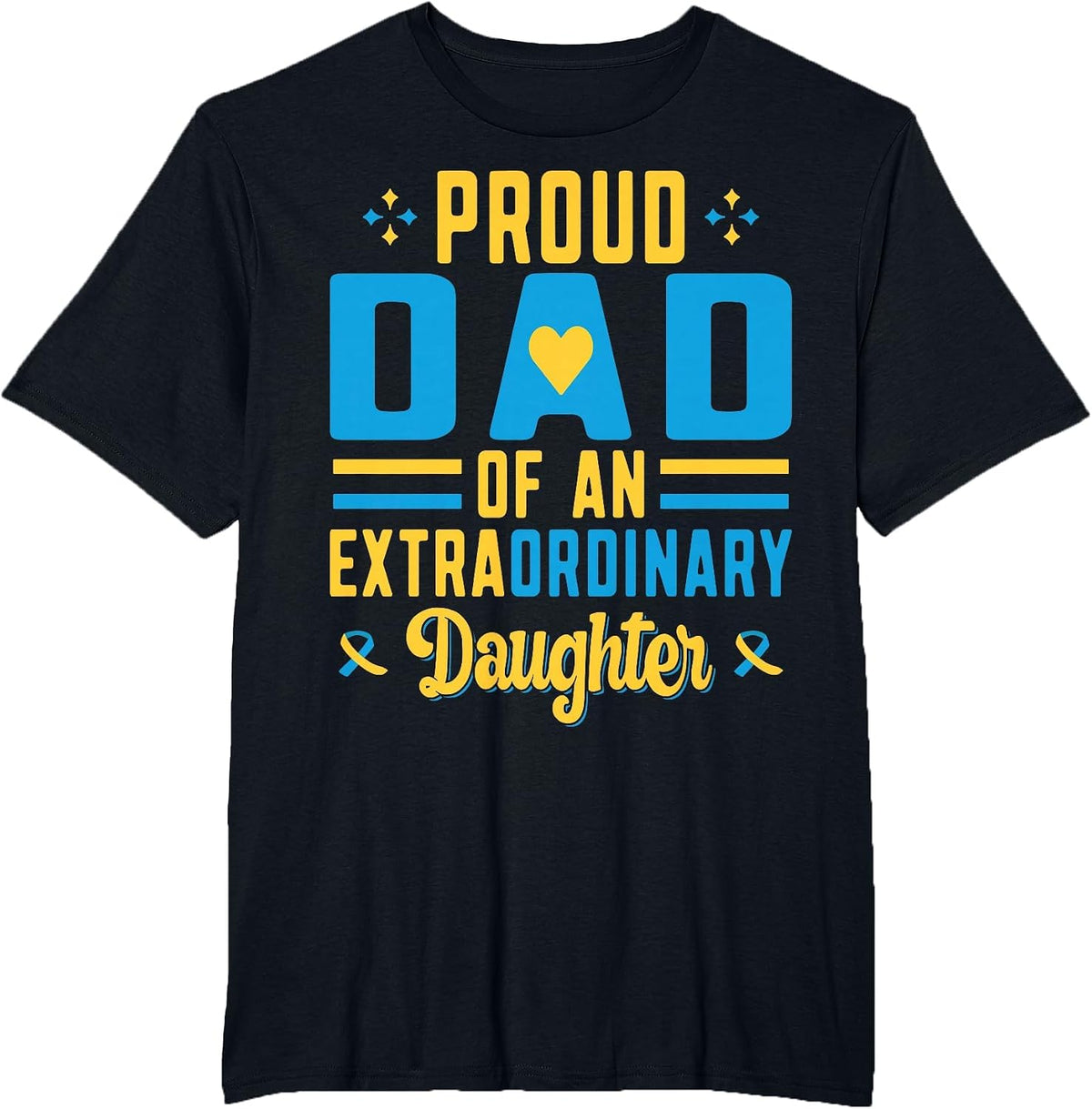 Stolzer Papa Extraordinary Daughter T-Shirt - Black