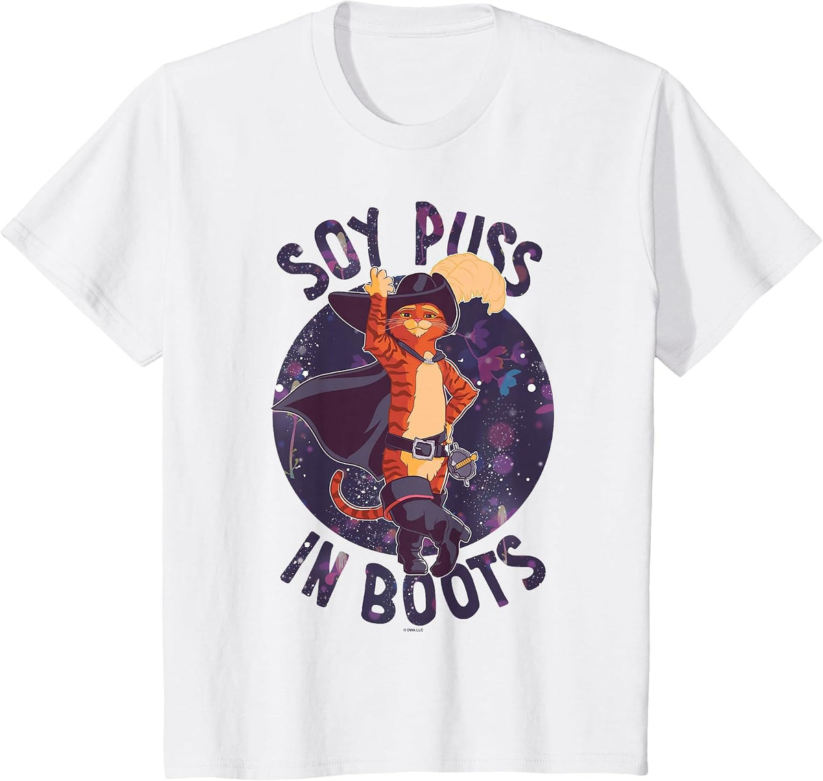 DreamWorks Puss in Boots: The Last Wish Soy Puss in Boots T-Shirt - White