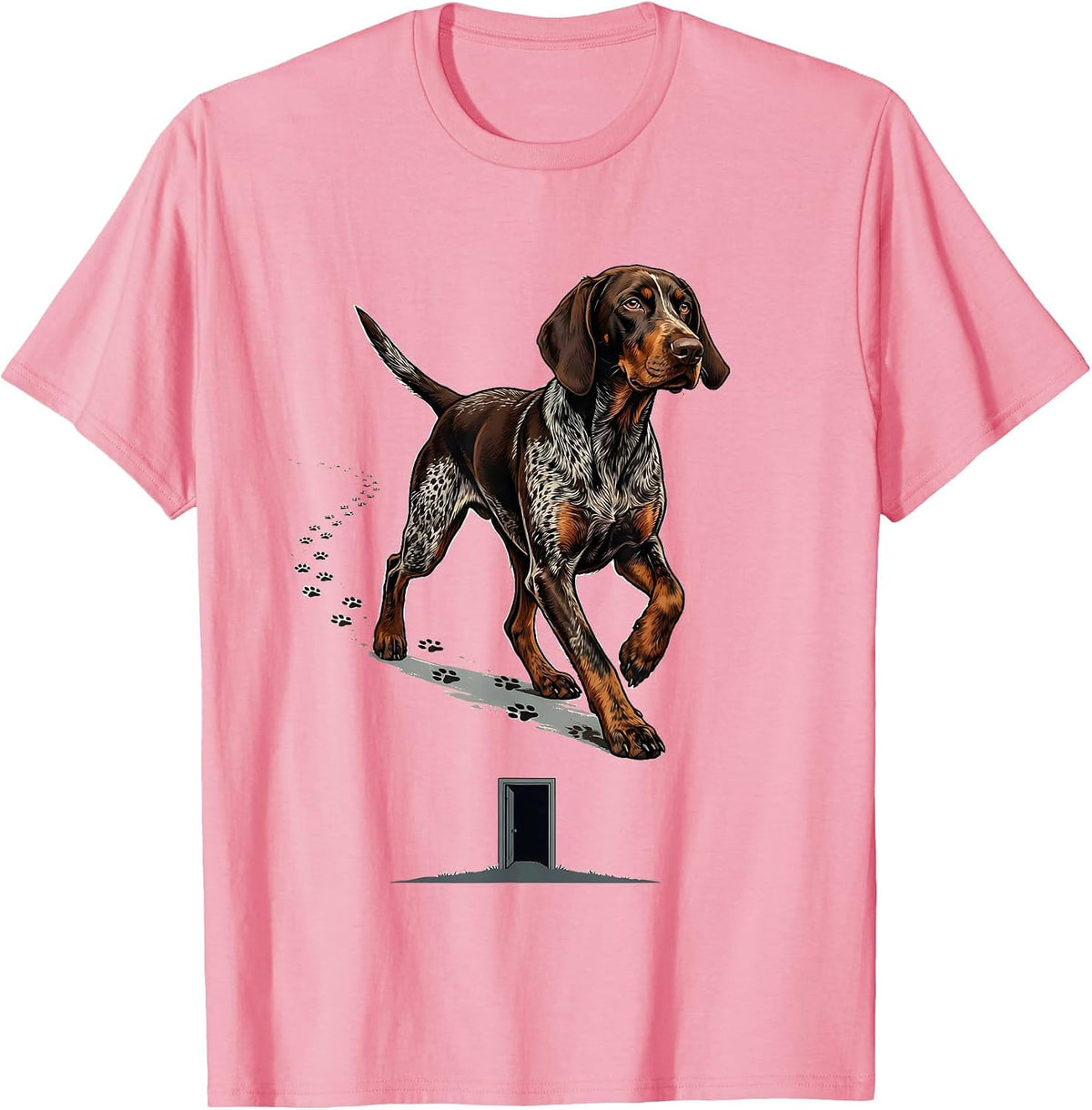 Men's German Shorthaired Pointer Hunting Dog Owner Pride T-Shirt - Pink