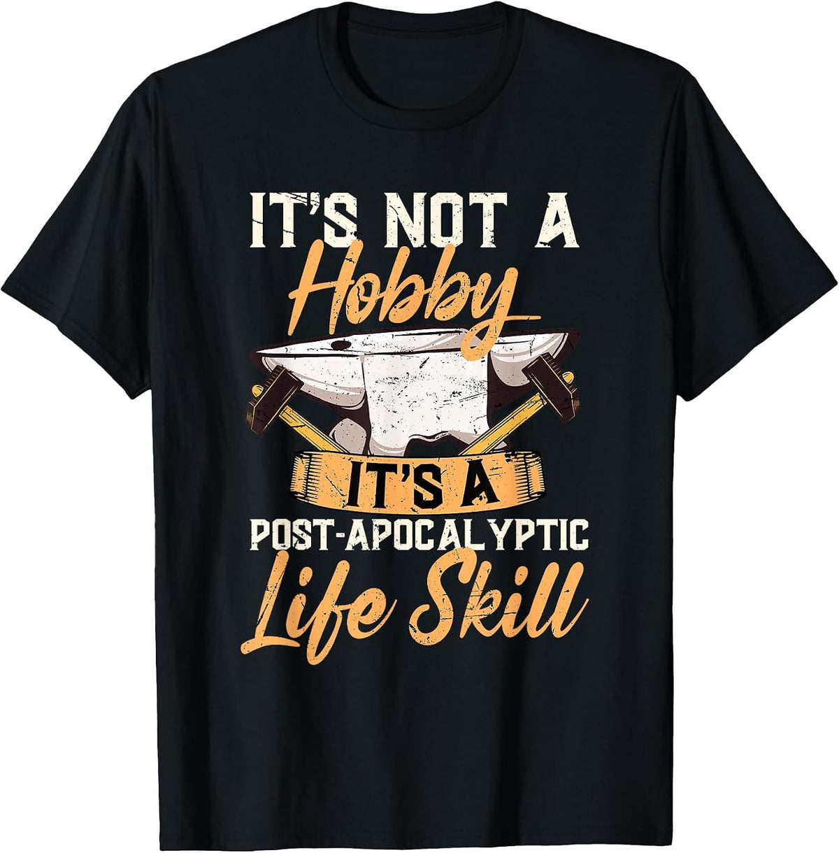 Blacksmith Forging Tools T-Shirt - Black