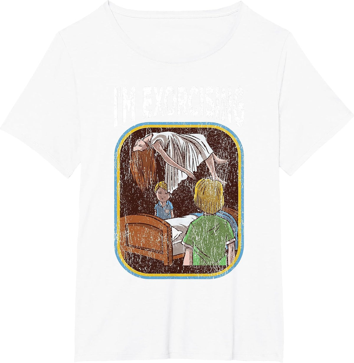 Horror Movie Vintage Nostalgia T-Shirt - White