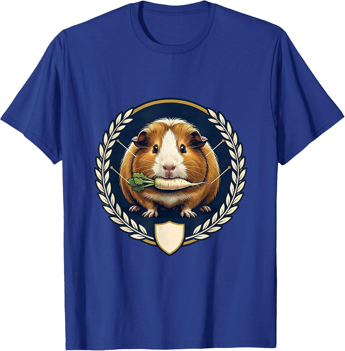 Men's Guinea Pig Seal Pig Lover Funny Animal Humor T-Shirt - Royal Blue