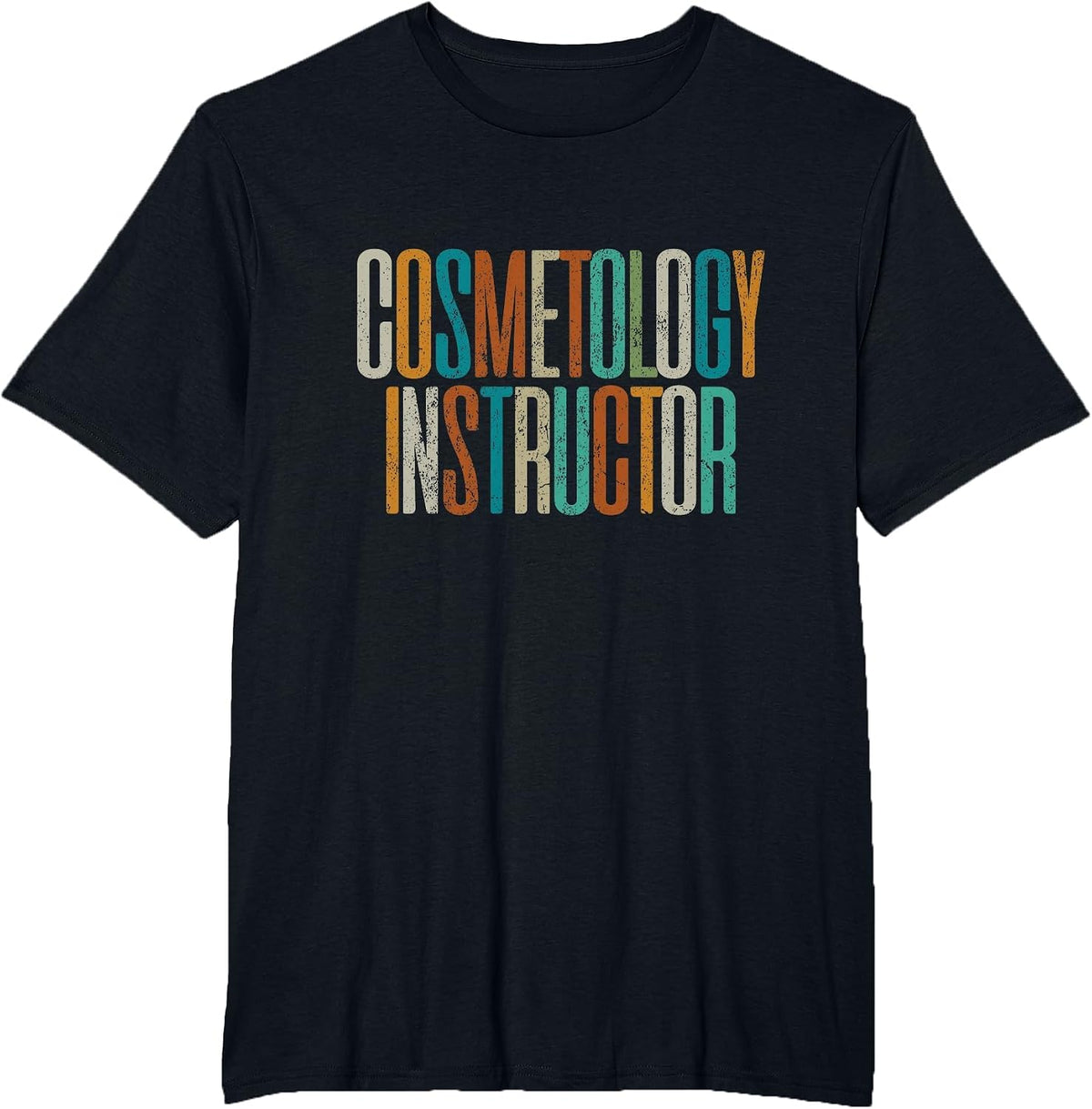 Vintage Cosmetology Instructor T-Shirt - Black
