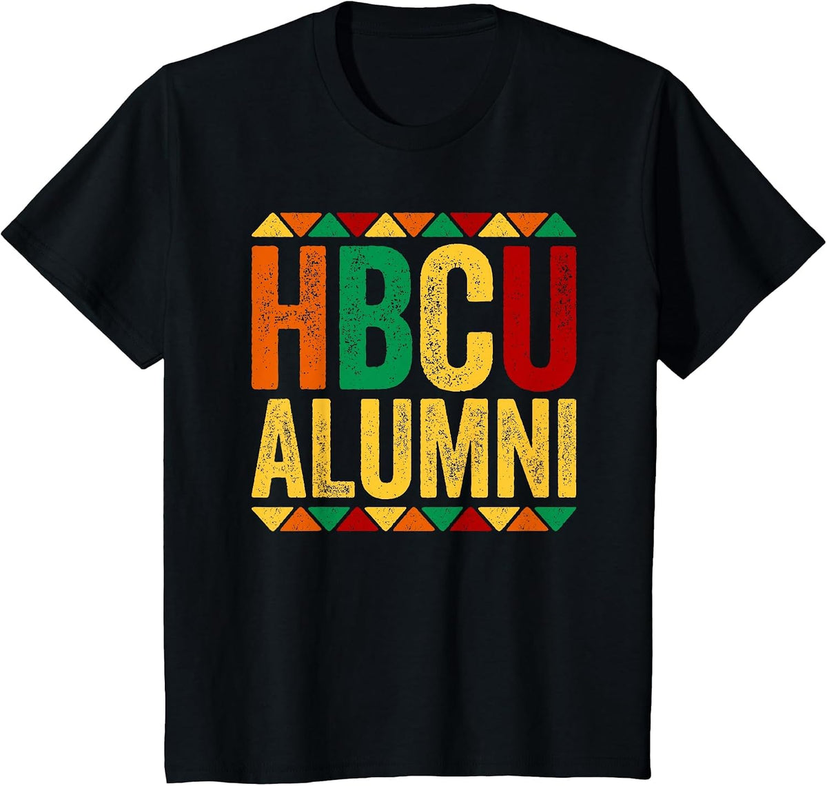 HBCU Alumni Shirt Historical Black History Month College T-Shirt - Black