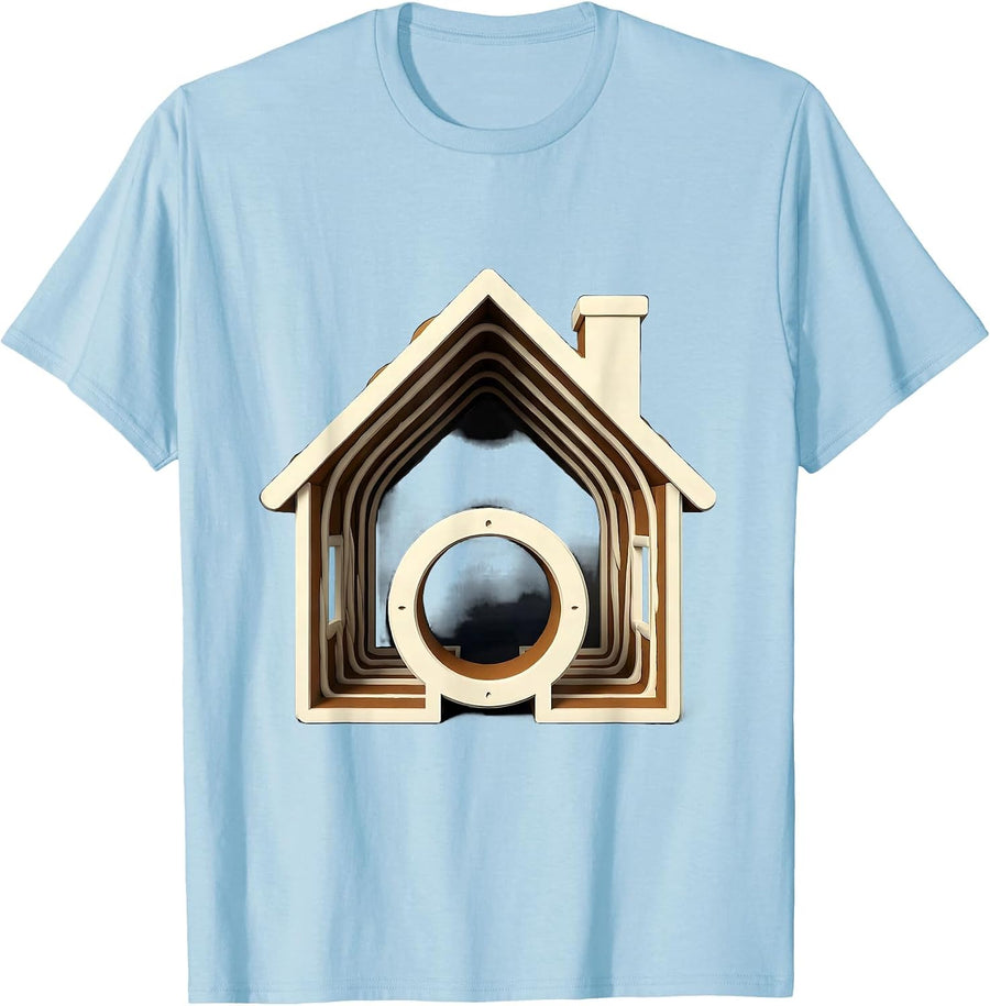 Men's Gingerbread CT Gantry Radiology Tech Christmas Humor T-Shirt - Baby Blue