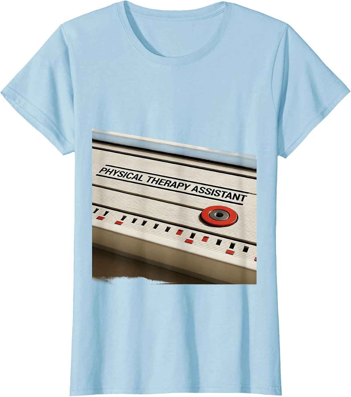 Physical Therapy Assistant Swiss International OT PT T-Shirt - Baby Blue