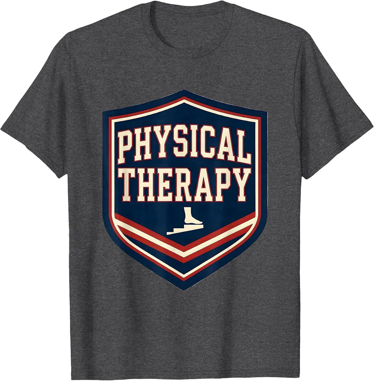 Physical Therapy Sports Occupational Therapist OT Month Gift T-Shirt - Dark Heather Grey