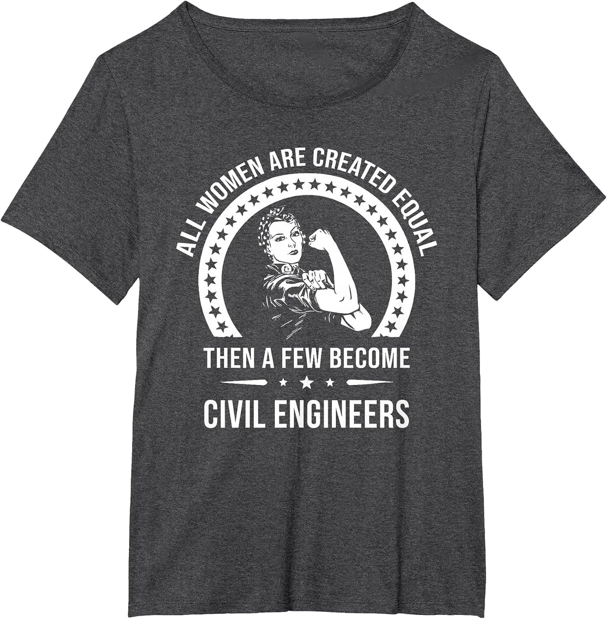 Civil Engineer Shirts for Women | Civil Engineer T-Shirt - Dark Heather Grey