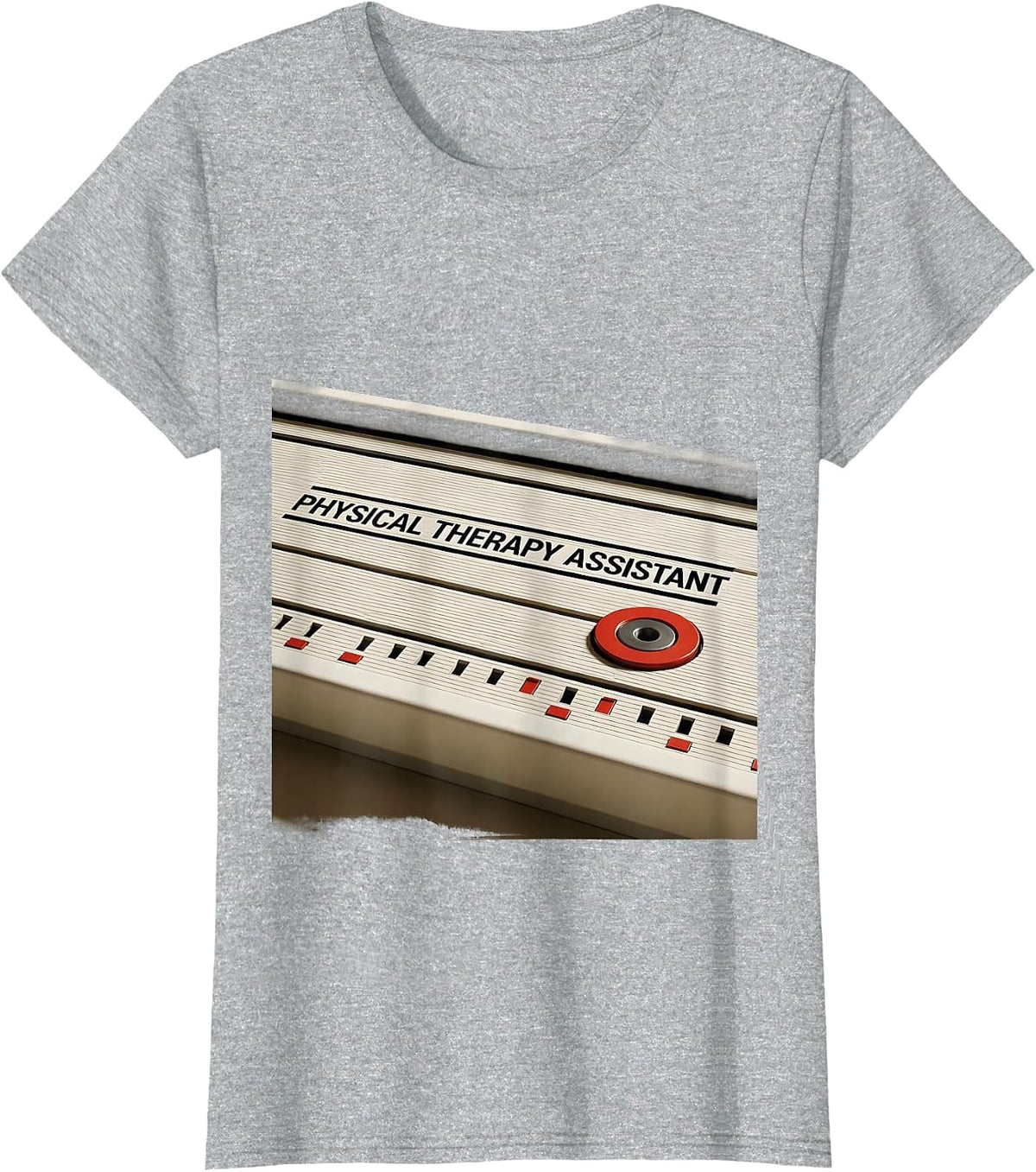 Physical Therapy Assistant Swiss International OT PT T-Shirt - Heather Grey