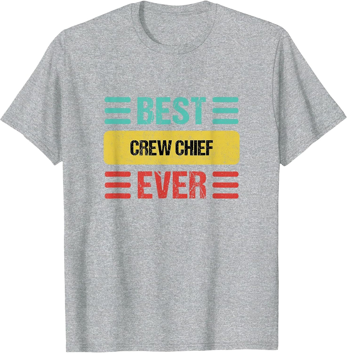Crew Chief T-Shirt - Heather Grey
