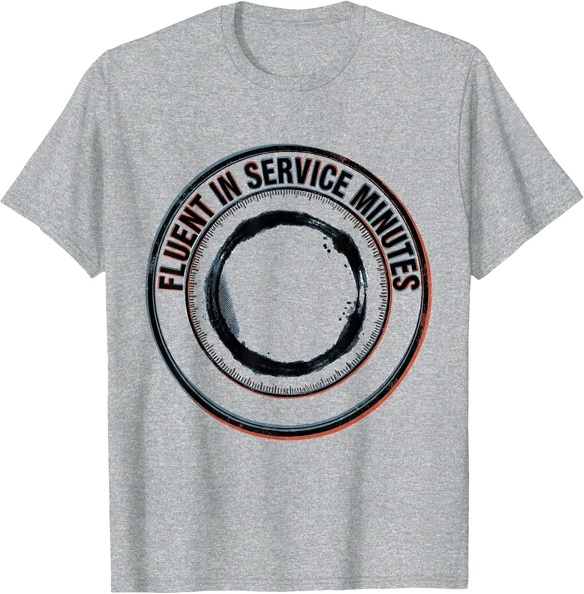Men's Fluent In Service Minutes Special Education Teacher T-Shirt - Heather Grey