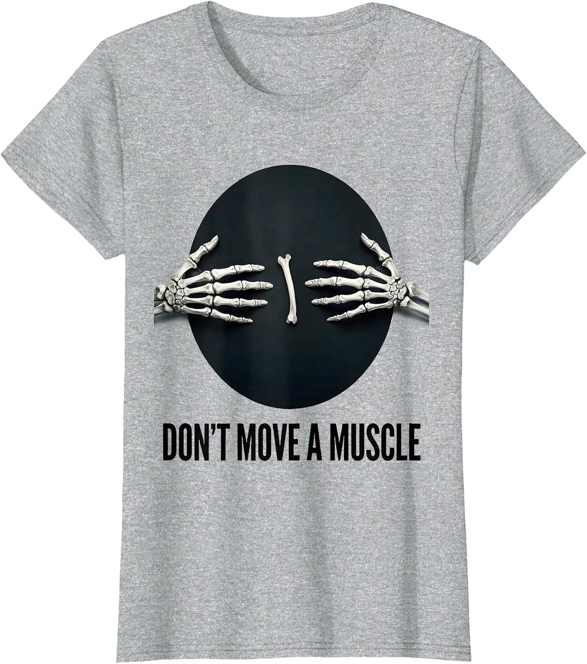 Don't Move A Muscle Radiology Tech Coquette Cute Pride T-Shirt - Heather Grey
