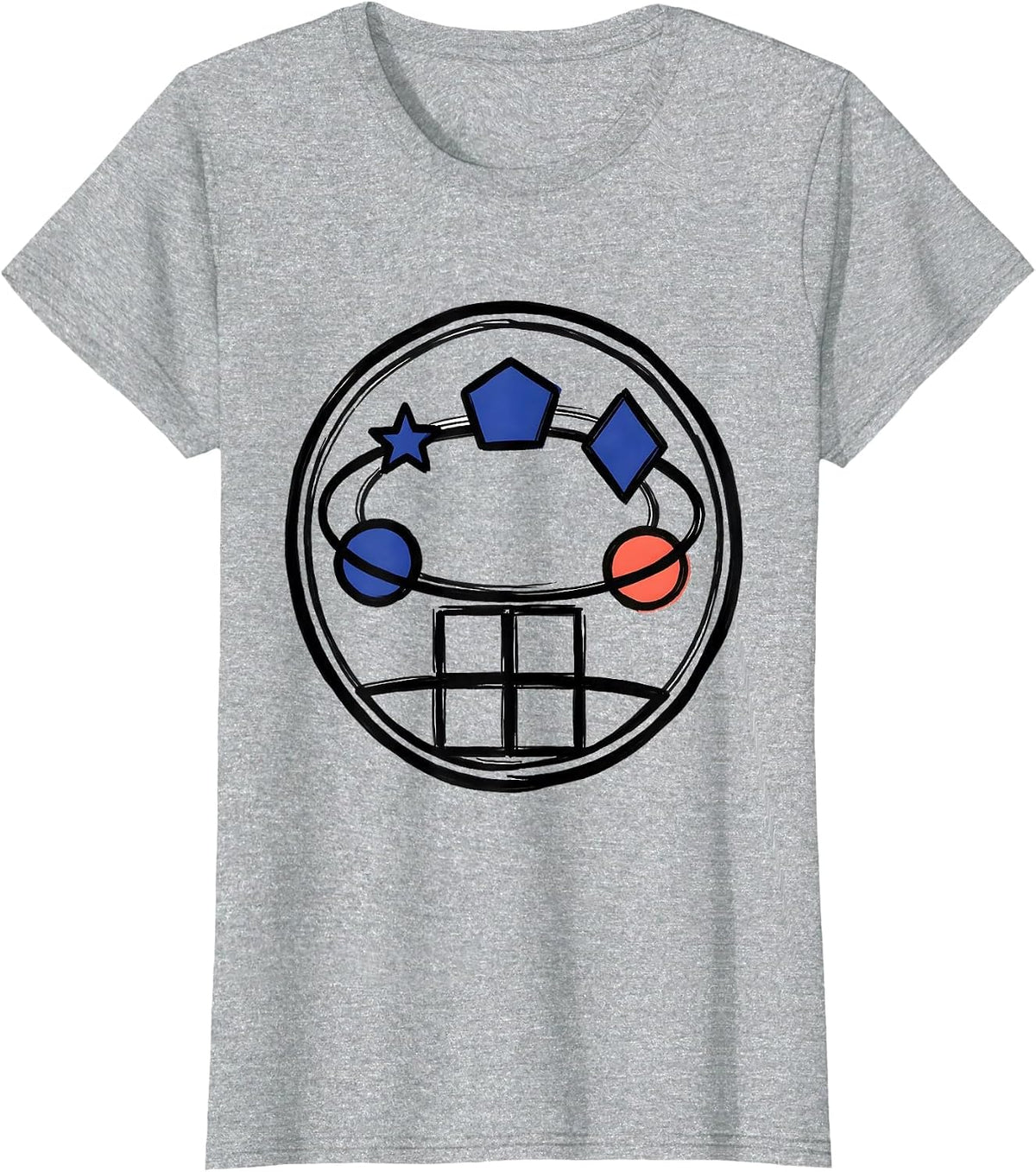 Women's Orbiting Bodies Inclusion Special Education Teacher T-Shirt - Heather Grey