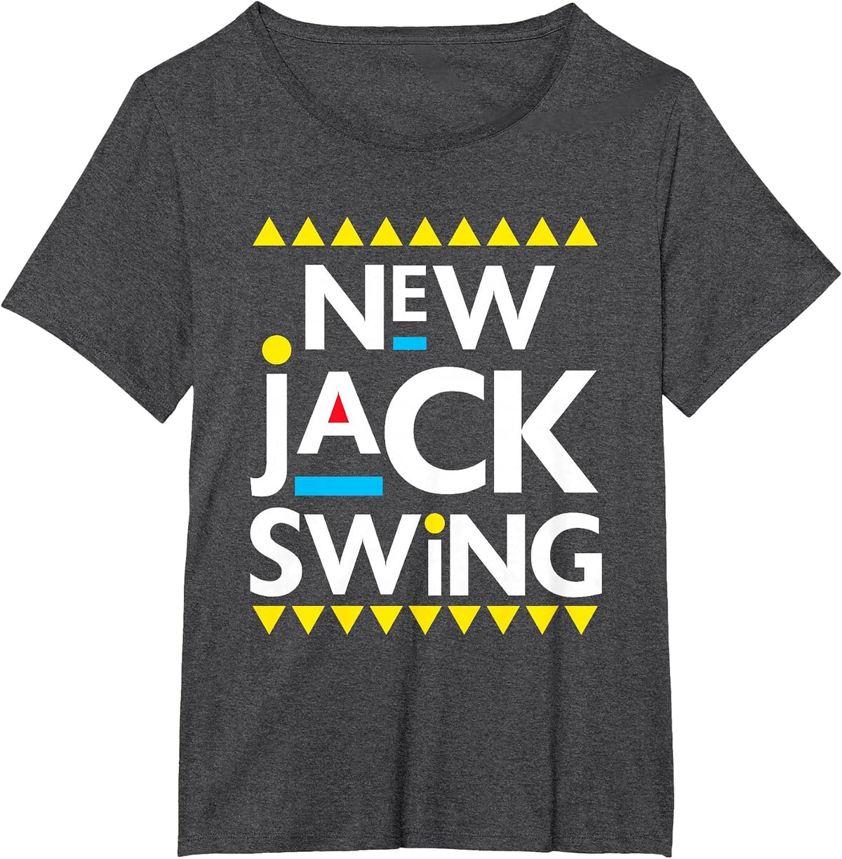 Jack Swing 90s R&B Hip Hop T-Shirt - Dark Heather Grey